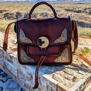 Hand made southwestern handbag.